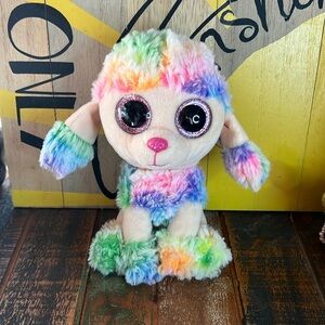 *TY Beanie Boos - Rainbow the Poodle